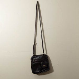 Rosetti Brown Leather Unisex Purse